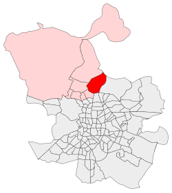 Valverde. 86. Barrios de Madrid